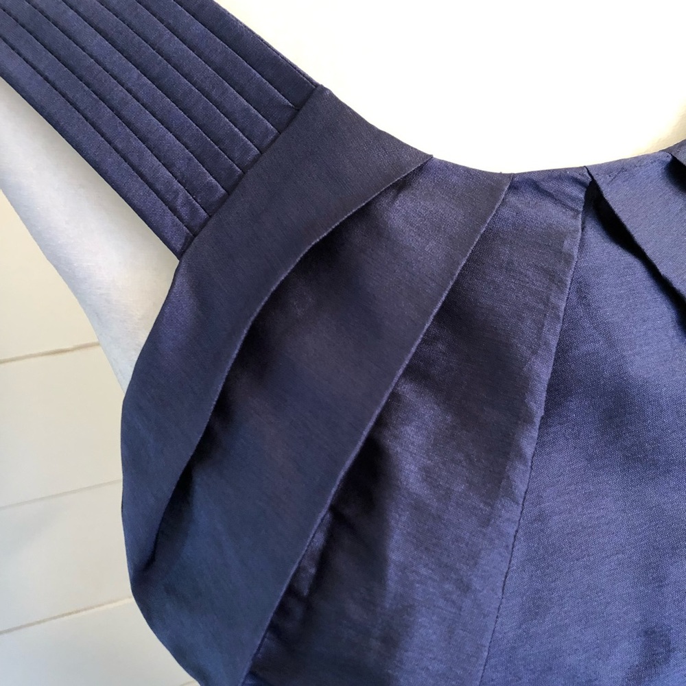 Alfred Sung Midnight Blue Cocktail Dress